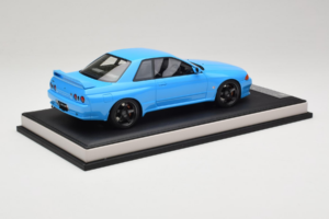 Nissan Skyline GT-R R32 Customized Version Blau MotorHelix 1:18 MH029CB Resin – Bild 3 von 7