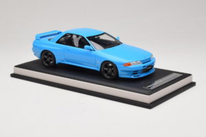 Nissan Skyline GT-R R32 Customized Version Blau MotorHelix 1:18 MH029CB Resin – Bild 4 von 7