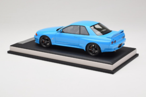 Nissan Skyline GT-R R32 Customized Version Blau MotorHelix 1:18 MH029CB Resin – Bild 5 von 7