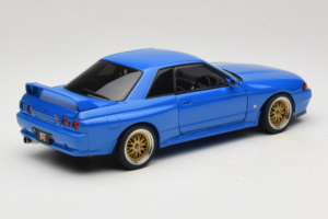 Nissan Skyline GT-R R32 V-Spec II Tuned Blau AUTOart 1:18 77415 Metall – Bild 3 von 8