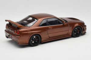 Nissan Skyline GT-R R34 Customized Metallic Bronze MotorHelix 1:18 M83414 Metall – Bild 3 von 8