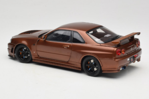 Nissan Skyline GT-R R34 Customized Metallic Bronze MotorHelix 1:18 M83414 Metall – Bild 7 von 8