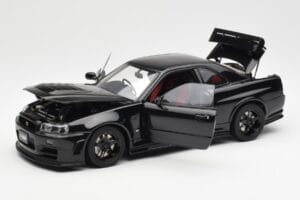 Nissan Skyline GT-R R34 NISMO Z-Tune Schwarz AUTOart 1:18 77355 Metall – Bild 2 von 8