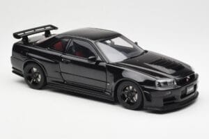 Nissan Skyline GT-R R34 NISMO Z-Tune Schwarz AUTOart 1:18 77355 Metall – Bild 6 von 8