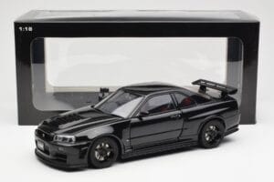 Nissan Skyline GT-R R34 NISMO Z-Tune Schwarz AUTOart 1:18 77355 Metall – Bild 8 von 8