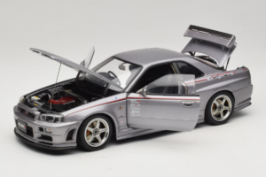 Nissan Skyline GT-R R34 Nismo S-Tune Silber AUTOart 1:18 77358 Metall – Bild 2 von 8