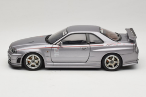 Nissan Skyline GT-R R34 Nismo S-Tune Silber AUTOart 1:18 77358 Metall – Bild 4 von 8
