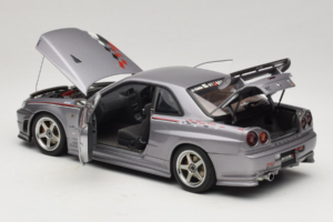 Nissan Skyline GT-R R34 Nismo S-Tune Silber AUTOart 1:18 77358 Metall – Bild 5 von 8
