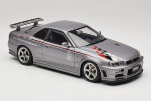 Nissan Skyline GT-R R34 Nismo S-Tune Silber AUTOart 1:18 77358 Metall – Bild 6 von 8