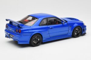 Nissan Skyline GT-R R34 NISMO Z-Tune Bayside Blau AUTOart 1:18 77354 Komposit – Bild 3 von 8