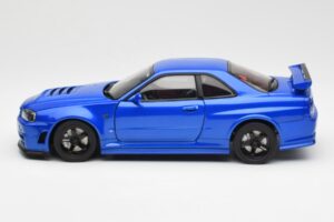 Nissan Skyline GT-R R34 NISMO Z-Tune Bayside Blau AUTOart 1:18 77354 Komposit – Bild 4 von 8