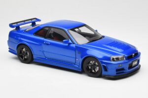 Nissan Skyline GT-R R34 NISMO Z-Tune Bayside Blau AUTOart 1:18 77354 Komposit – Bild 6 von 8