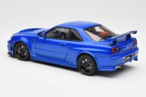 Nissan Skyline GT-R R34 NISMO Z-Tune Bayside Blau AUTOart 1:18 77354 Komposit – Bild 7 von 8