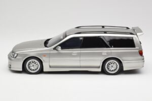 Nissan Stagea Autech WC34 260RS Sonic Silver Otto 1:18 OT471 Resin – Bild 3 von 6