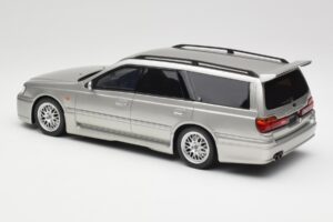 Nissan Stagea Autech WC34 260RS Sonic Silver Otto 1:18 OT471 Resin – Bild 5 von 6