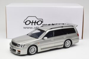 Nissan Stagea Autech WC34 260RS Sonic Silver Otto 1:18 OT471 Resin – Bild 6 von 6