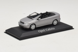 Opel Astra G Cabriolet Grey Metallic Minichamps 1:43 ASTRA001 Metall – Bild 2 von 4