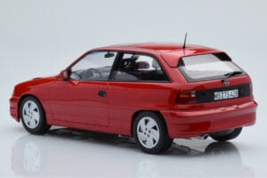 Opel Astra F GSi Rot Norev 1:18 183672 Metall – Bild 5 von 6