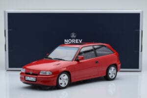 Opel Astra F GSi Rot Norev 1:18 183672 Metall – Bild 6 von 6