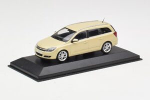 Opel Astra H Kombi Gelb Minichamps 1:43 1799098 Metall – Bild 2 von 4