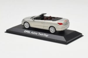 Opel Astra H Twin Top Silber Minichamps 1:43 403045633 Metall – Bild 3 von 4