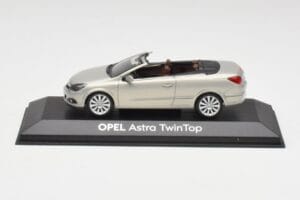 Opel Astra H Twin Top Silber Minichamps 1:43 403045633 Metall