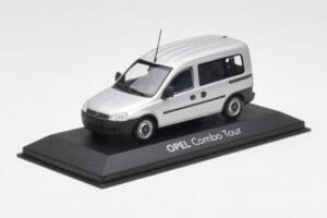 Opel Combo C Silber Minichamps 1:43 COMBO001 Metall – Bild 2 von 4