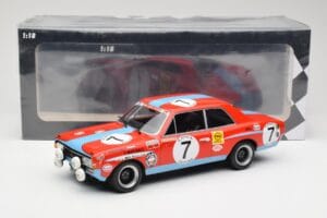 Opel Commodore A #7 N. Joossens / J. Marshall Steinmetz 24 Hours of Spa 1972 Minichamps 1:18 155724607 Metall – Bild 6 von 6