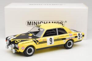 Opel Commodore A Steinmetz #9 J. Haxhe / P. Toussaint 24 Hours of Spa 1970 Minichamps 1:18 107704609 Metall – Bild 6 von 6