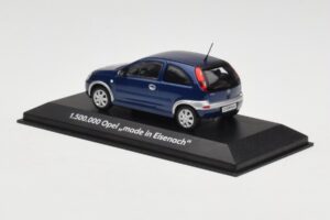 Opel Corsa C 1.5M Made in Eisenach Minichamps 1:43 OPEL003 Metall – Bild 3 von 4