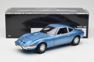 Opel GT Blau Minichamps 1:18 180049020 Metall – Bild 8 von 8