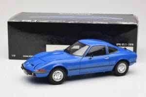 Opel GT/J Blau Minichamps 1:18 180049023 Metall – Bild 8 von 8