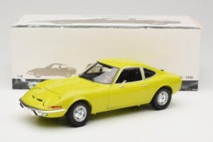 Opel GT Gelb Minichamps 1:18 180049032 Metall – Bild 8 von 8