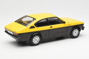 Opel Kadett C GT/E Schwarz Gelb MCG 1:18 MCG18190 Metall – Bild 2 von 6
