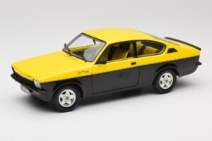 Opel Kadett C GT/E Gelb & Schwarz Minichamps 1:18 180045521 Metall