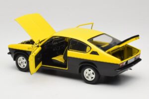 Opel Kadett C GT/E Gelb & Schwarz Minichamps 1:18 180045521 Metall – Bild 5 von 8