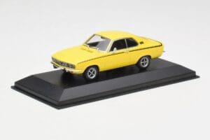 Opel Manta A SR Gelb Minichamps 1:43 400045502 Metall – Bild 2 von 4