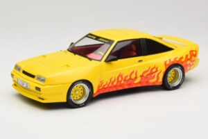 Opel Manta B Mattig Gelb mit Flamme MCG 1:18 MCG18115 Metall