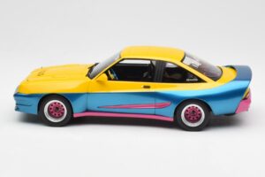 Opel Manta Gelb Blau BoS Models 1:18 BOS279 Metall – Bild 3 von 6