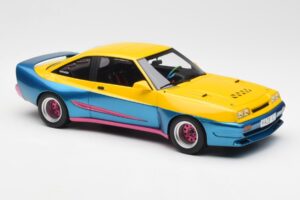 Opel Manta Gelb Blau BoS Models 1:18 BOS279 Metall – Bild 4 von 6