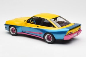 Opel Manta Gelb Blau BoS Models 1:18 BOS279 Metall – Bild 5 von 6