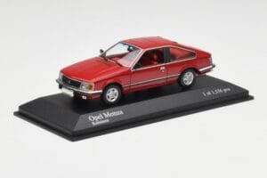 Opel Monza A Rot Minichamps 1:43 400045121 Metall – Bild 2 von 4