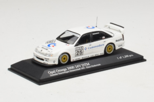 Opel Omega 3000 24V #25 K. Niedzwiedz DTM 1991 Minichamps 1:43 400914425 Metall – Bild 2 von 4