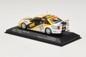 Opel Omega 3000 24V #37 K-H. Strycek DTM 1991 Minichamps 1:43 400914437 Metall – Bild 3 von 4