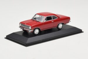 Opel Rekord A Rot Minichamps 1:43 400041004 Metall – Bild 2 von 4