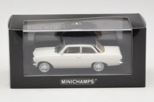 Opel Rekord A Weiss Schwarzes Dach Minichamps 1:43 430041002 Metall – Bild 4 von 4