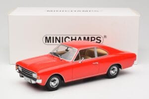 Opel Rekord C Coupe Rot Minichamps 1:18 107047020 Resin – Bild 6 von 6