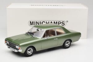 Opel Rekord C Green Metallic Minichamps 1:18 107047000 Resin – Bild 6 von 6