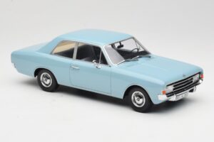 Opel Rekord C Hellblau Minichamps 1:18 107047002 Metall – Bild 4 von 6