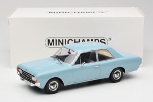 Opel Rekord C Hellblau Minichamps 1:18 107047002 Metall – Bild 6 von 6